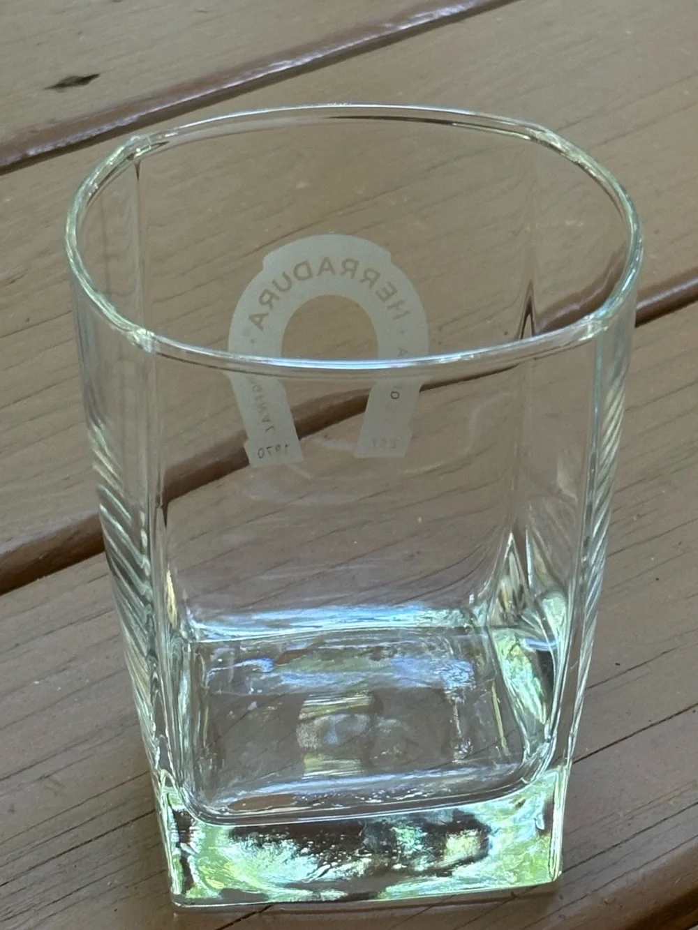 Herradora Tequila Clear Glass Shot Glass Clear Cocktail